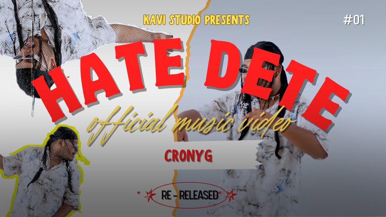 Watch HATE DETE | CRONYG | OFFFICIAL MUSIC VIDEO | PROD BY CADENCE AND TIMBER on YouTube Watch HATE DETE | CRONYG | OFFFICIAL MUSIC VIDEO | PROD BY CADENCE AND TIMBER on YouTube