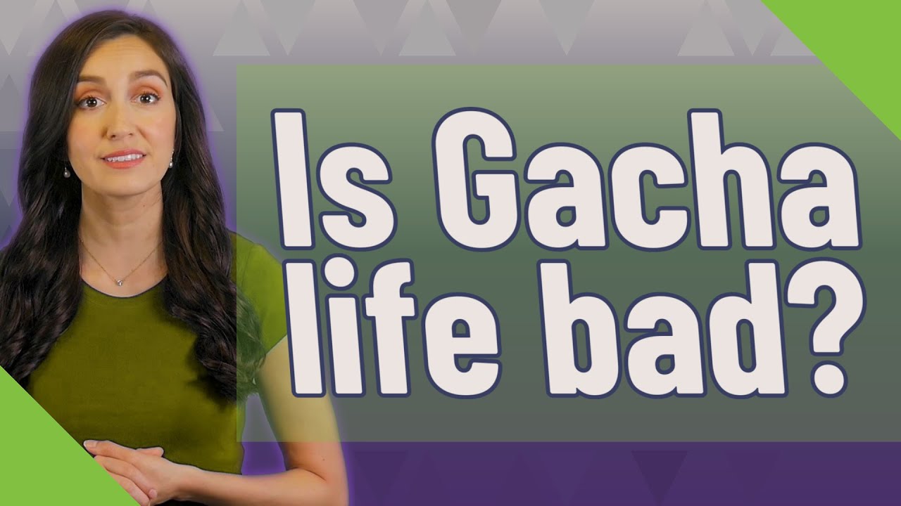 Is Gacha life bad? - YouTube