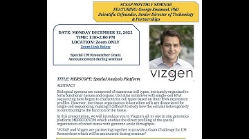 SCSAP MSS December 12 2022 Vizgen