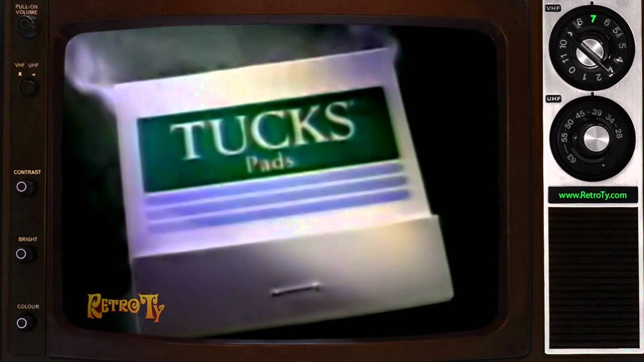 1990 - Tucks Pads from Parke-Davis