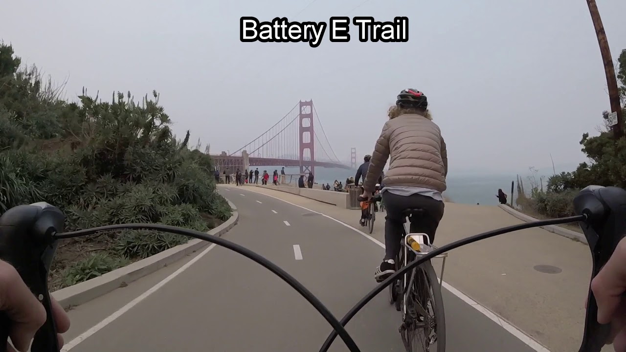 Biking From Fisherman'S Wharf To Golden Gate Bridge In San Francisco