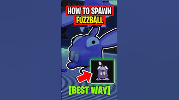 BEST WAY To Spawn FUZZBALL In Roblox DIG