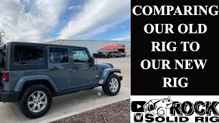 Comparing Our Jeep Wrangler Sport And Stock Sahara Rock Solid Rig Jeep Wrangler Vlog
