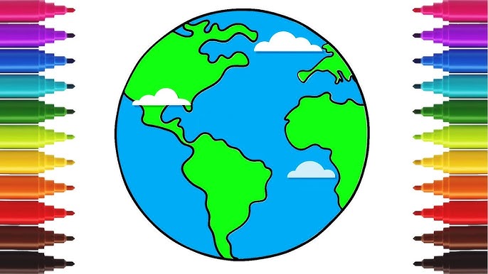 Cómo dibujar el Planeta Tierra - Dibujos infantiles | Chiki-Arte Aprende a Dibujar - YouTube c-mo-dibujar-el-planeta-tierra-dibujos-infantiles-chiki-arte-aprende-a-dibujar-youtube