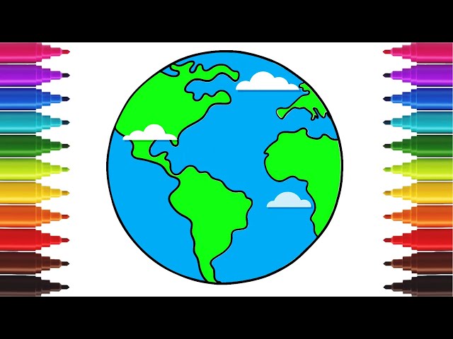 Cómo dibujar el Planeta Tierra - Dibujos infantiles | Chiki-Arte Aprende a Dibujar - YouTube c-mo-dibujar-el-planeta-tierra-dibujos-infantiles-chiki-arte-aprende-a-dibujar-youtube