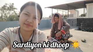 Combo of hot sun and cold air ☀️❄️ | Simple Day Vlog