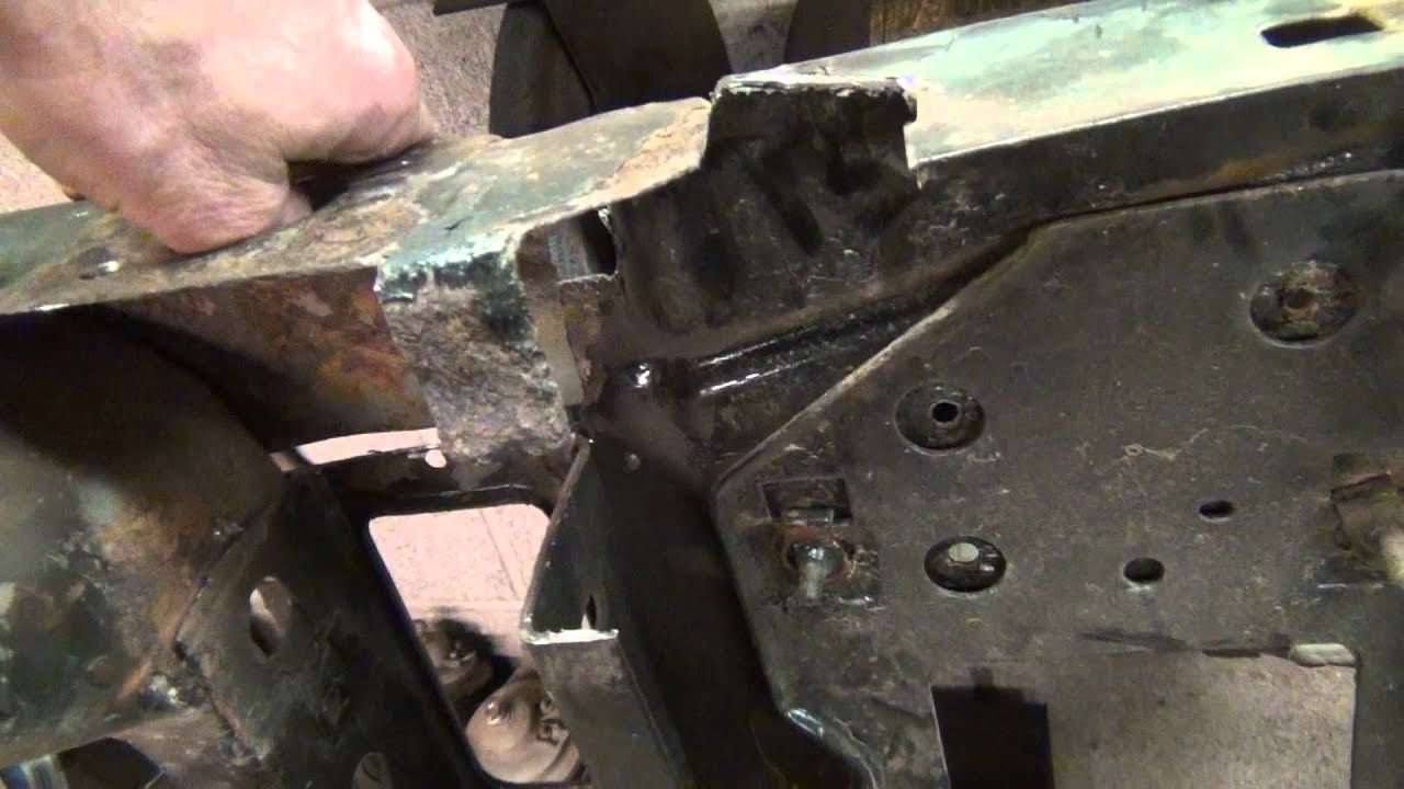 How To Repair a Rusted Core Support