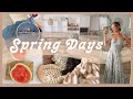 SPRING DAYS | making lots of recipes, embroidering, &amp; tending to the garden!