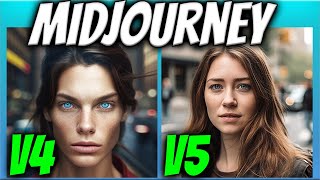 Midjourney V5 vs V4 COMPARISON