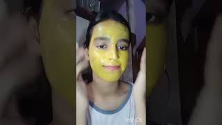 glowing skin.. home remedy skincare shorts