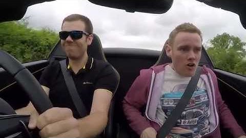 Best First Time Reaction To McLaren 650s Launch Control