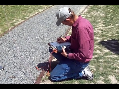 Man With A Meter Leads The Resistance Check
