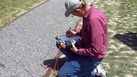 Man With A Meter Leads The Resistance Check