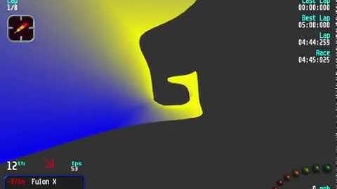 Re-Volt Custom Track Crazy Lego (Black&White) by GO_AWAY, Other Track Area View