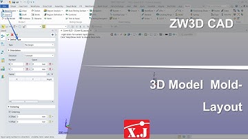 ZW3D คู่มือ สอนการใช้งาน MOLD - Product - Layout