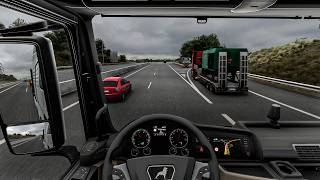 4K Realistic Ultra Graphics v1.59 MAN| Euro Truck Simulator 2 Snowymoon Mod Full Gameplay screenshot 2