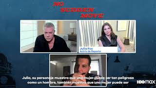 Interview With Ray Liotta & Julia Fox No Sudden Move