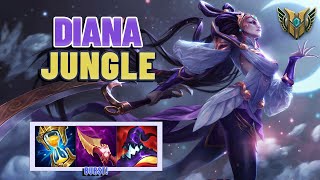 How To CARRY With Diana Jungle EveryGame S+ | Indepth guide