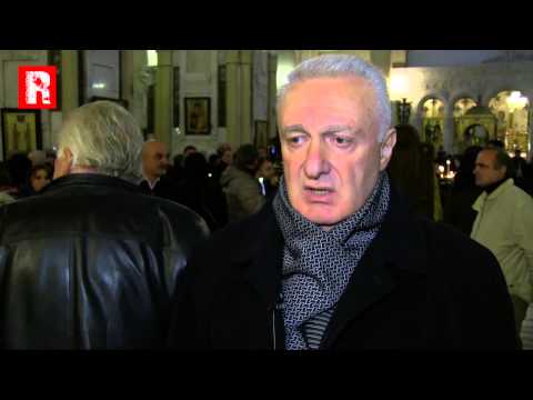 სამების ტაძარში იური ვაზაგაშვილის სამოქალაქო პანაშვიდი გაიმართა