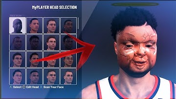 *FREE* CHUCKY FACE SCAN IN NBA2K21! (3D FACE)