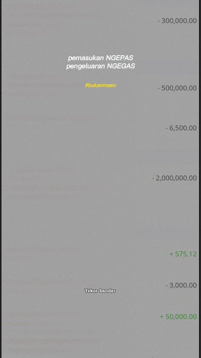 Pengeluaran terus pemasukan gaada , emng gaada akhlak || STORY WA KEREN