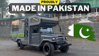 WORLD'S BEST FJ CAMPER - LAND CRUISER 40 SERIES CONVERTED INTO AN EXPEDITION VEHICLE - PAKISTAN