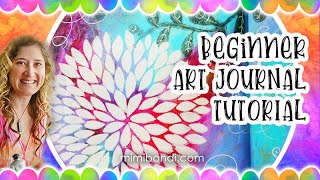 Mixed Media Art Folder full length tutorial with Mimi Bondi (ST73)