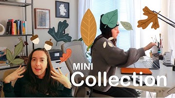 Making a Mini Pattern Collection | STUDIO VLOG ✳️