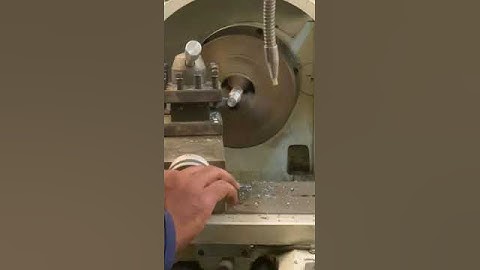 Lathe Machine Taper Turning Operation