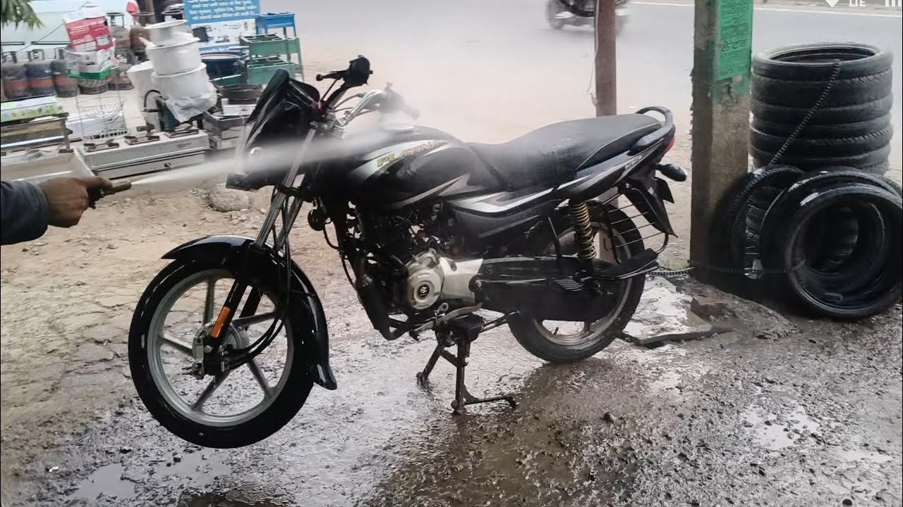 Aaj bike ki service karai🏍️🏍️🏍️