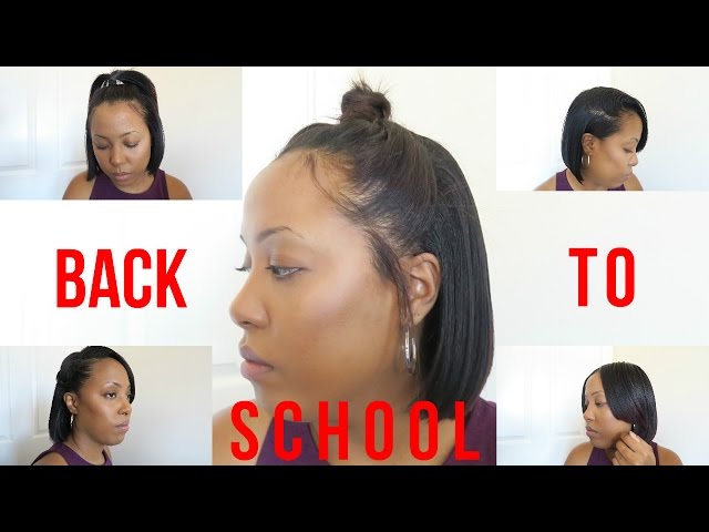 Hairstyle Ideas For Long Relaxed Hair Or Flat Ironed Natural Hair