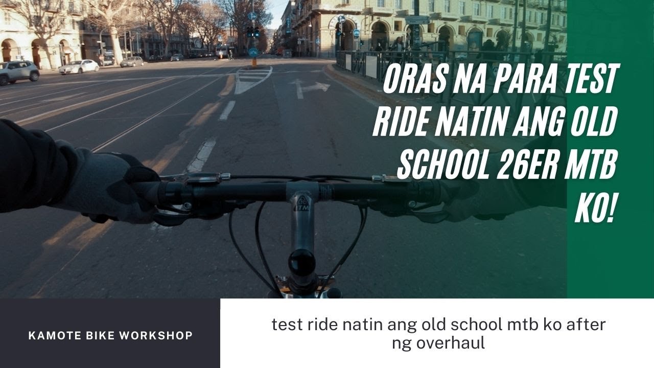 old school 26er mtb test ride! - YouTube
