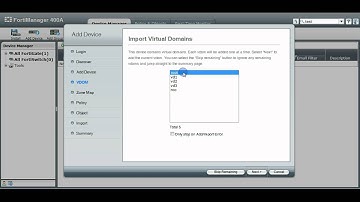 FortiManager 4.3.3 Add Device Wizard
