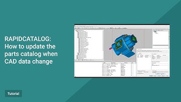 RapidCatalog Tutorial. How to update the parts catalog when CAD data change.