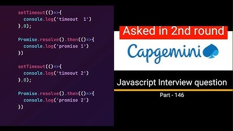 Javascript output based Interview question - Part 145  #javascriptinterview #javascript #reactjs