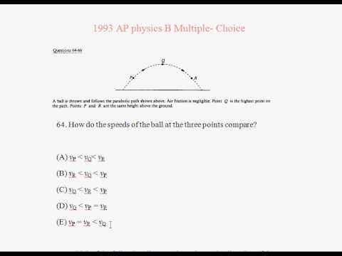 1993 AP physics B Multiple- Choice question 64-65-66. - YouTube