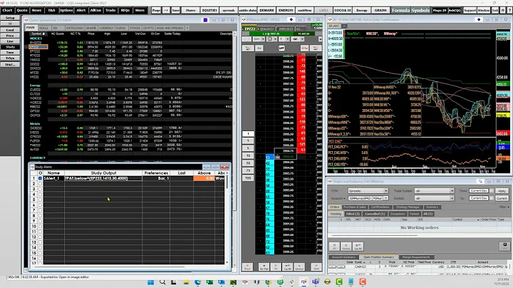 CQG Question of the Day - Custom study to use time and price to trigger a Trade