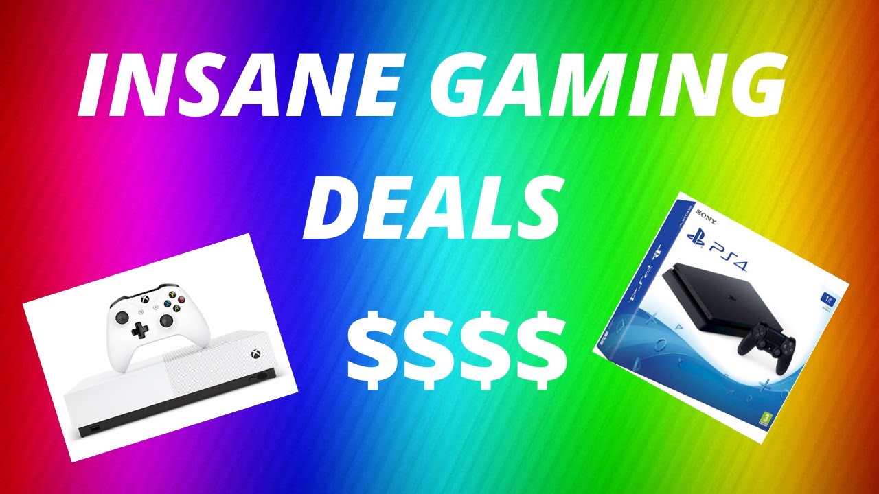 THE BEST XBOX ONE AND PS4 BLACK FRIDAY 2019 DEALS!!!!! - YouTube