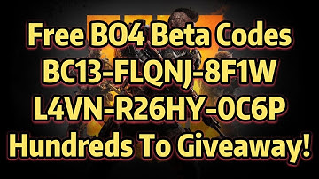 Black Ops 4 FREE Beta Codes 100 LEFT! NOT CLICKBAIT!