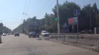 Таксист-подрезала попал в ДТП