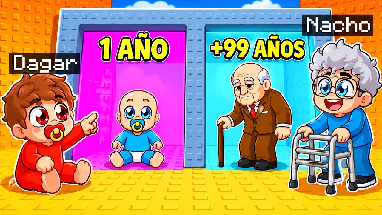 Jugamos la TORRE TROLL de ¿QUÉ PREFIERES ser BEBÉ o VIEJO?