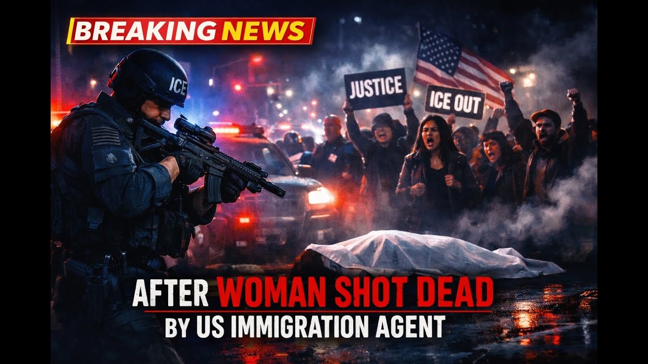 Protests in Minneapolis after woman shot dead by US immigration agent ...