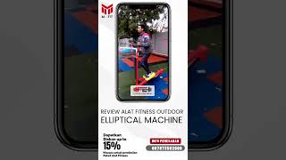 Review Alat Fitness Outdoor Elliptical Machine