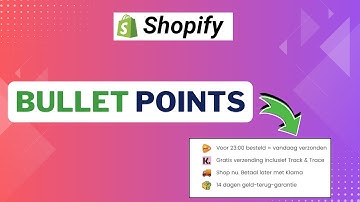How to add Shopify Bullet Points in Product page | Bullet Points shopify | Shopify Tutorial
