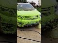This high-pressure car washer is compact, easy to  powerfully  vehicle's surface.