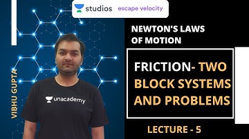 L5: Friction - Two Block Systems and Problems | Newton