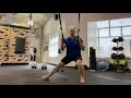 Suspension Lateral Squats