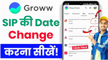 How to Change Mutual Fund SIP Date in Groww App | Groww Me SIP Ki Date Kaise Badle 2025 Full Guide