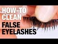 How To Clean False Eyelashes With Alcohol