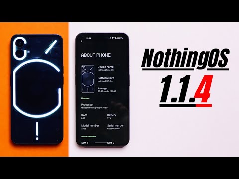 NothingOS 1.1.4 Update Overview with New Features, Good Fixes, and Improvements 🖤